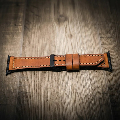 Bull Sheath Leather Apple Watch Leather Band