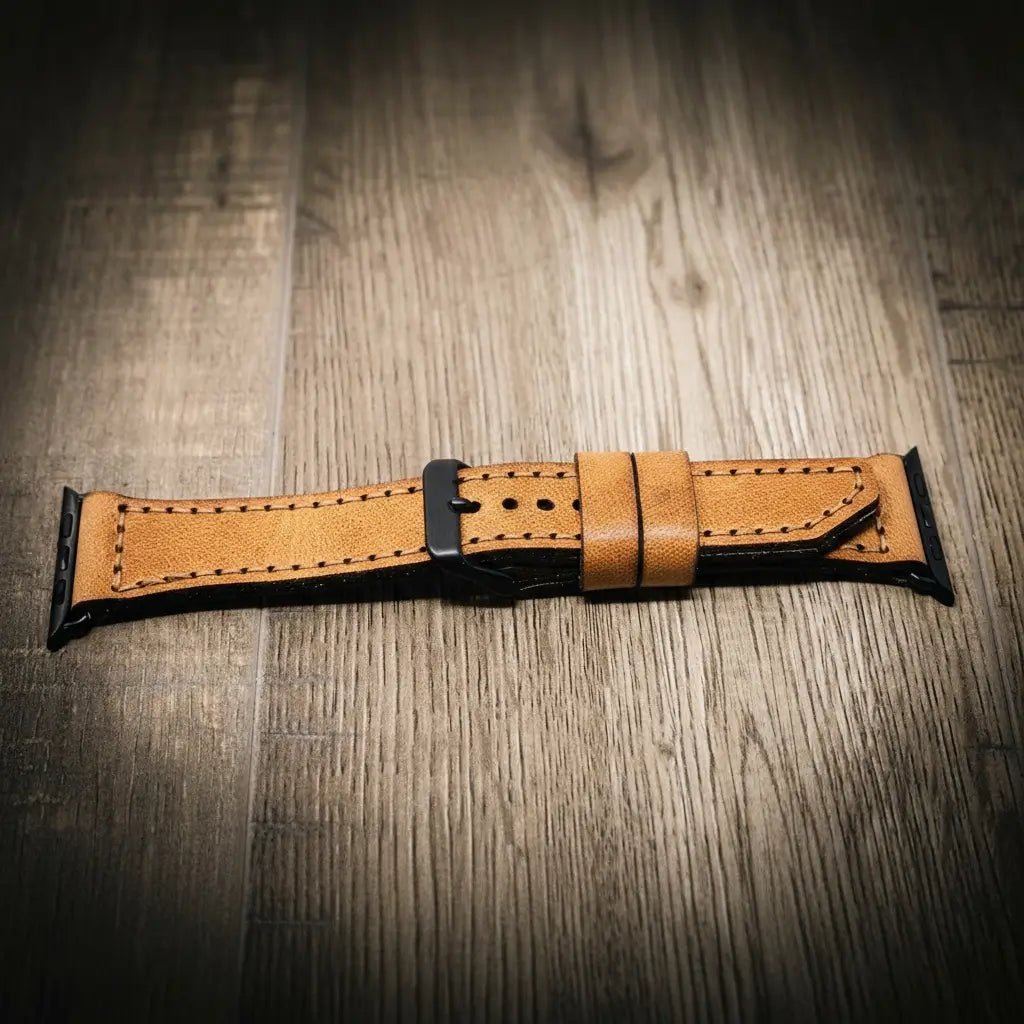 Bull Sheath Leather Apple Watch Leather Band