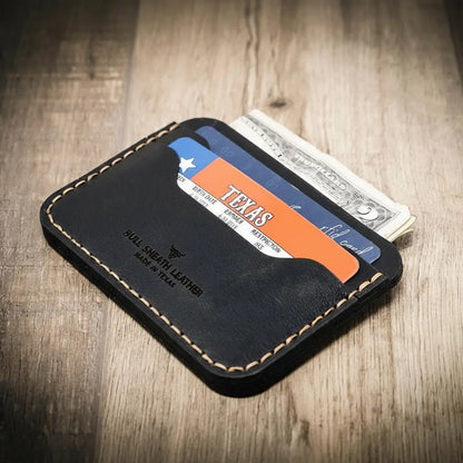 Bull Sheath Leather Pflugerville Card Wallet