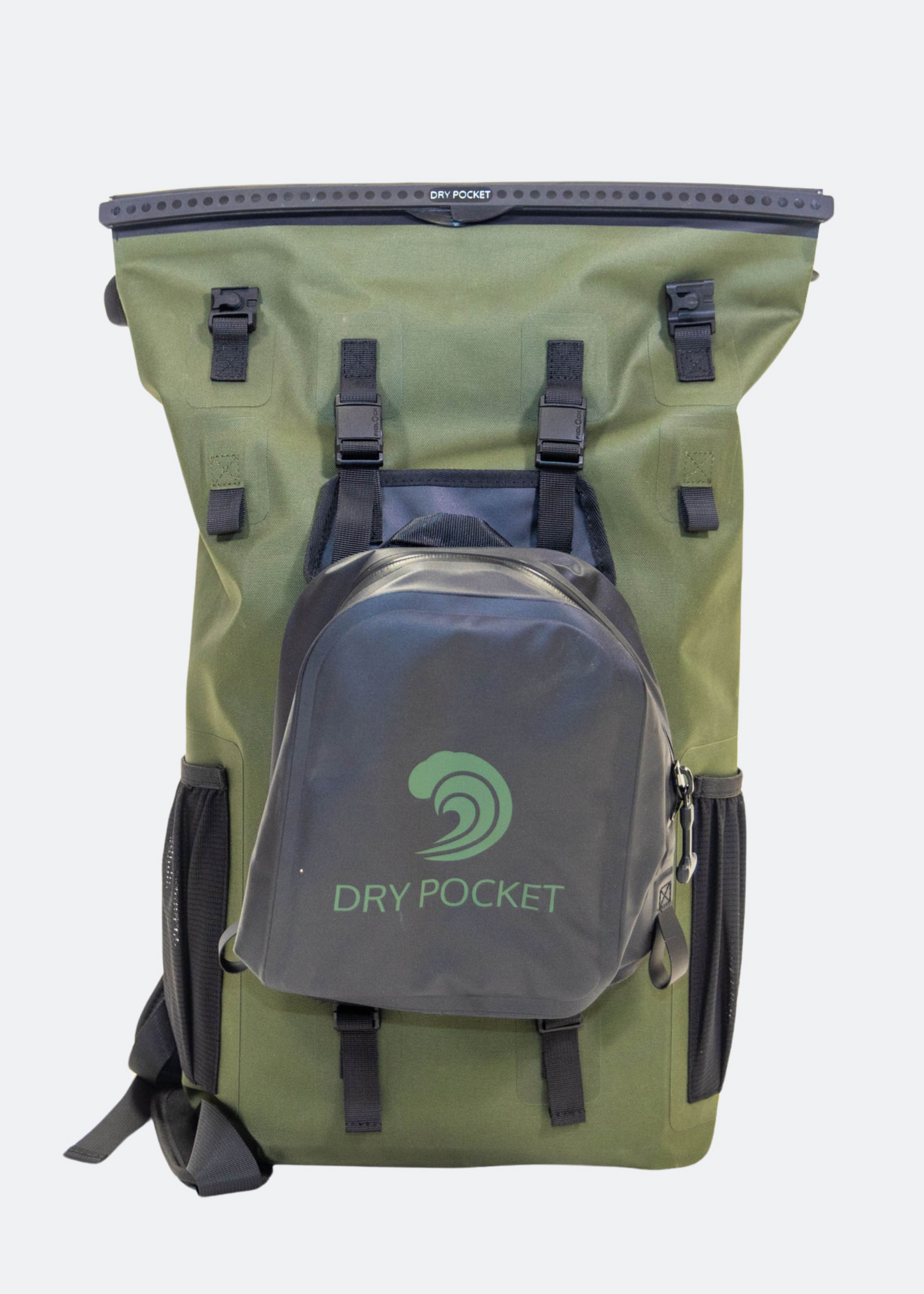 Dry Pocket 30-Liter - Auto-Sealing, Waterproof, Floating, Scent Proof 2 & 1 Dry Bag