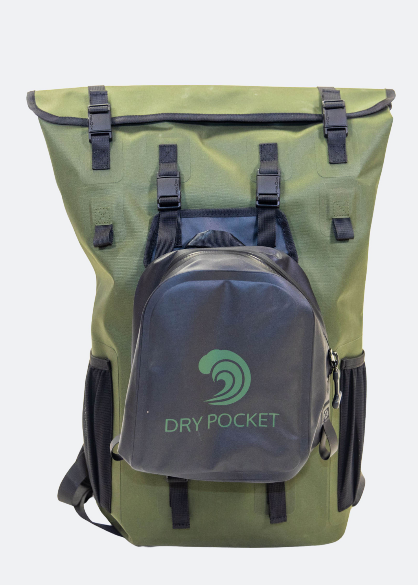 Dry Pocket 30-Liter - Auto-Sealing, Waterproof, Floating, Scent Proof 2 & 1 Dry Bag