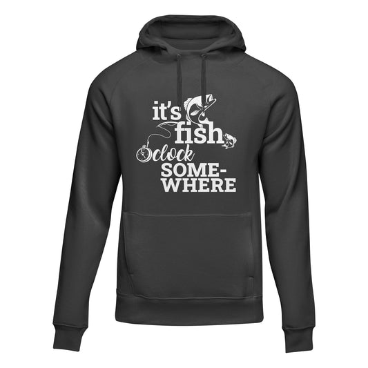 Outdoorzees Its Fishing o'clock Unisex Hoodie