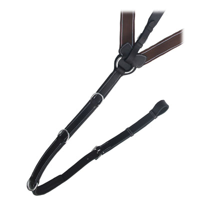 Bridles & Reins ExionPro Heart Shape 3 Point Breastplate - Matching Elastic