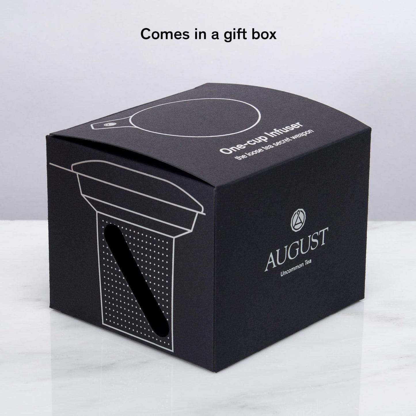 August Uncommon Tea One Cup Infuser - Ditch the tea ball, this infuser is a game changer.