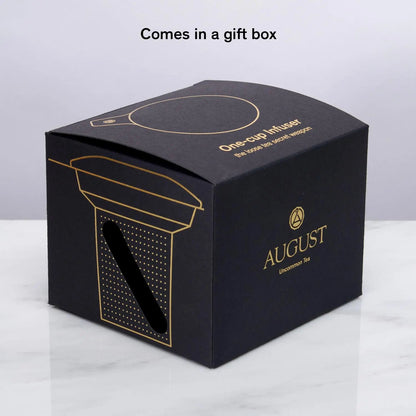 August Uncommon Tea One Cup Infuser - Ditch the tea ball, this infuser is a game changer.