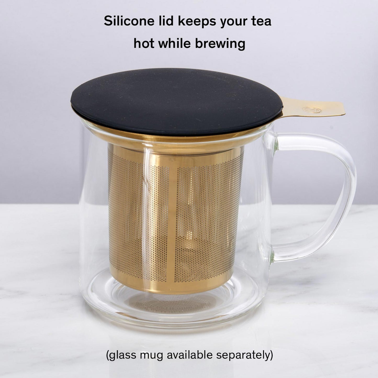 August Uncommon Tea One Cup Infuser - Ditch the tea ball, this infuser is a game changer.