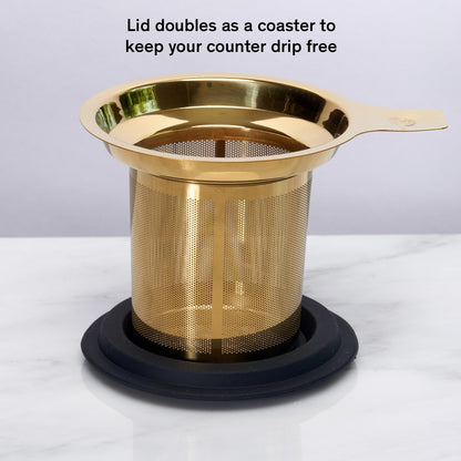 August Uncommon Tea One Cup Infuser - Ditch the tea ball, this infuser is a game changer.