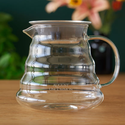 August Uncommon Tea Two Cup Glass Teapot - The Perfect Basic Teapot