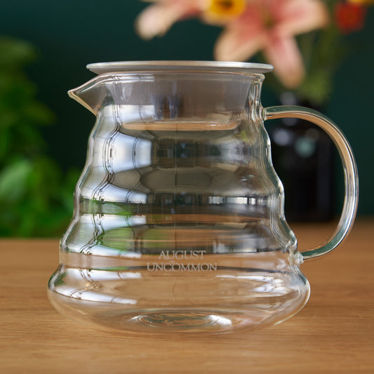 August Uncommon Tea Two Cup Glass Teapot - The Perfect Basic Teapot