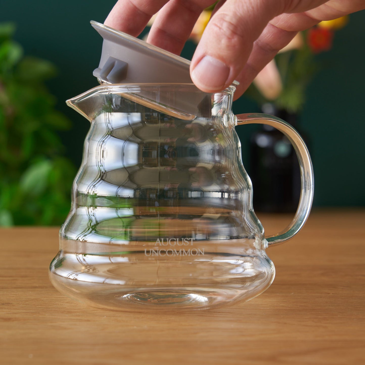 August Uncommon Tea Two Cup Glass Teapot - The Perfect Basic Teapot