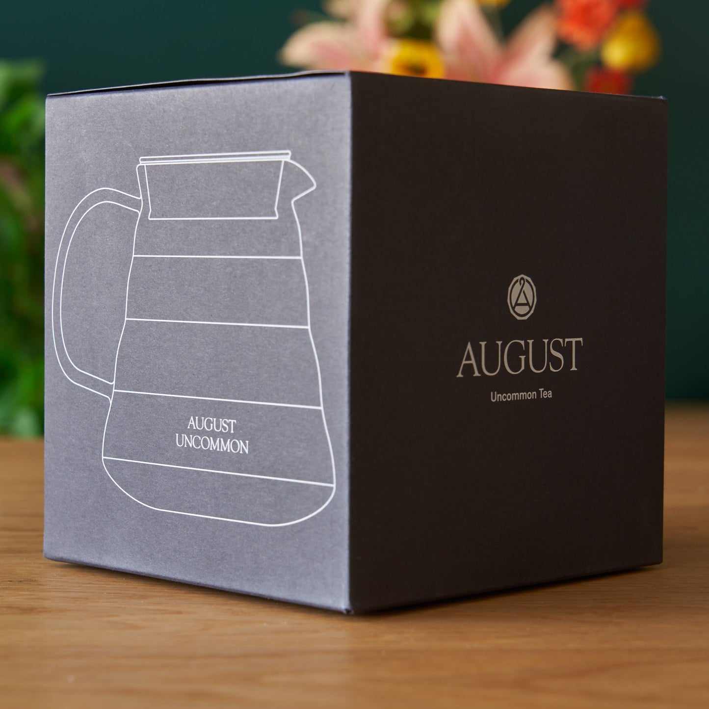 August Uncommon Tea Two Cup Glass Teapot - The Perfect Basic Teapot