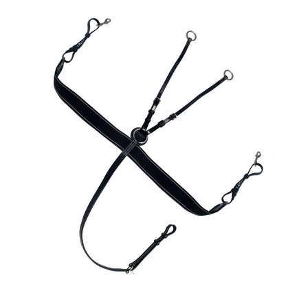 Bridles & Reins ExionPro Elastic Breastplate with Girth Strap
