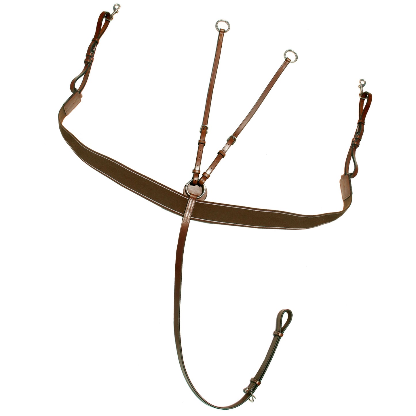 Bridles & Reins ExionPro Elastic Breastplate with Girth Strap