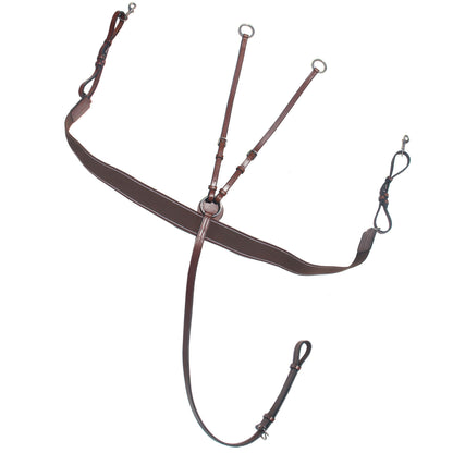 Bridles & Reins ExionPro Elastic Breastplate with Girth Strap