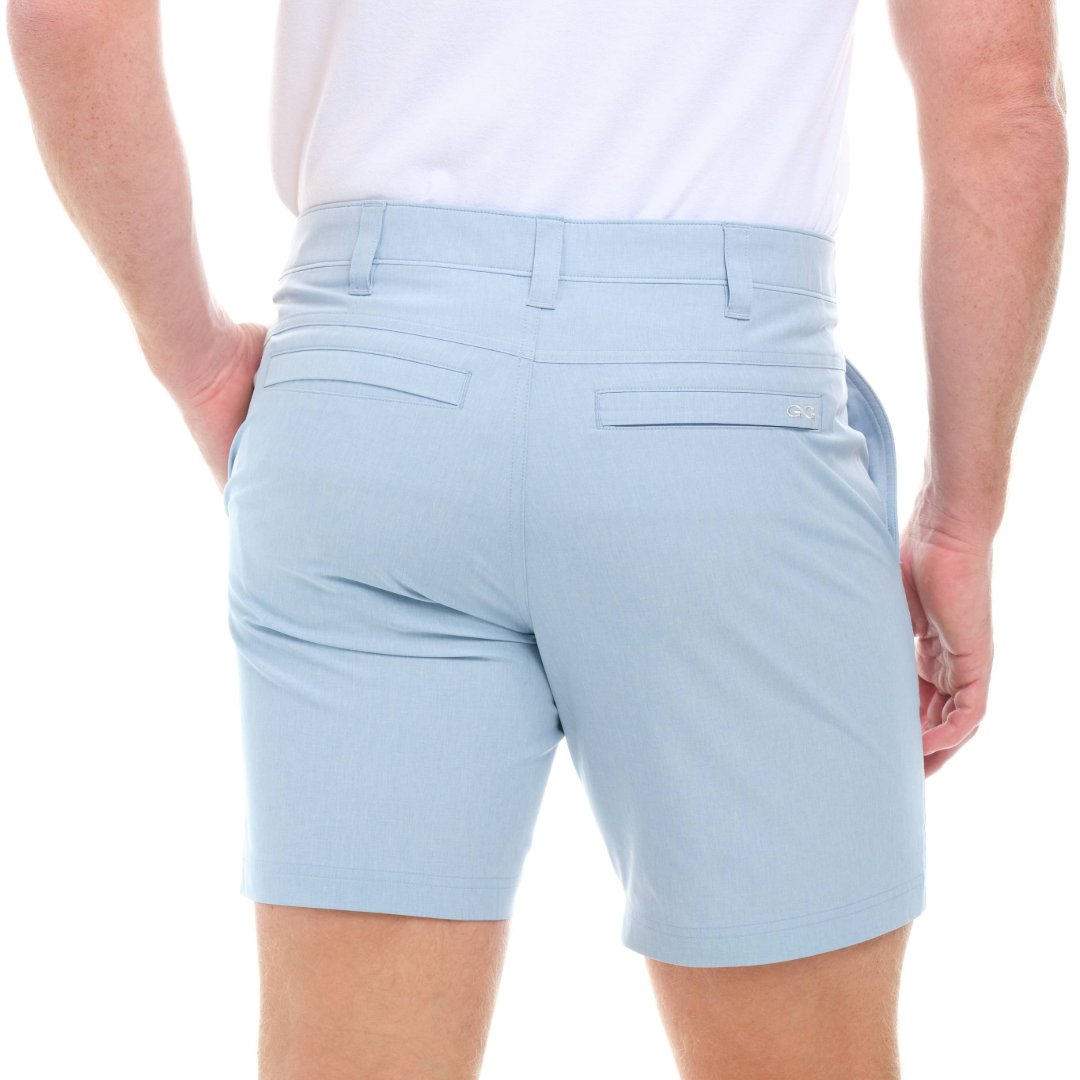 GameGuard Coastal Blue Travel Shorts