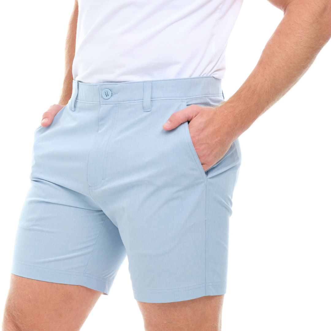 GameGuard Coastal Blue Travel Shorts