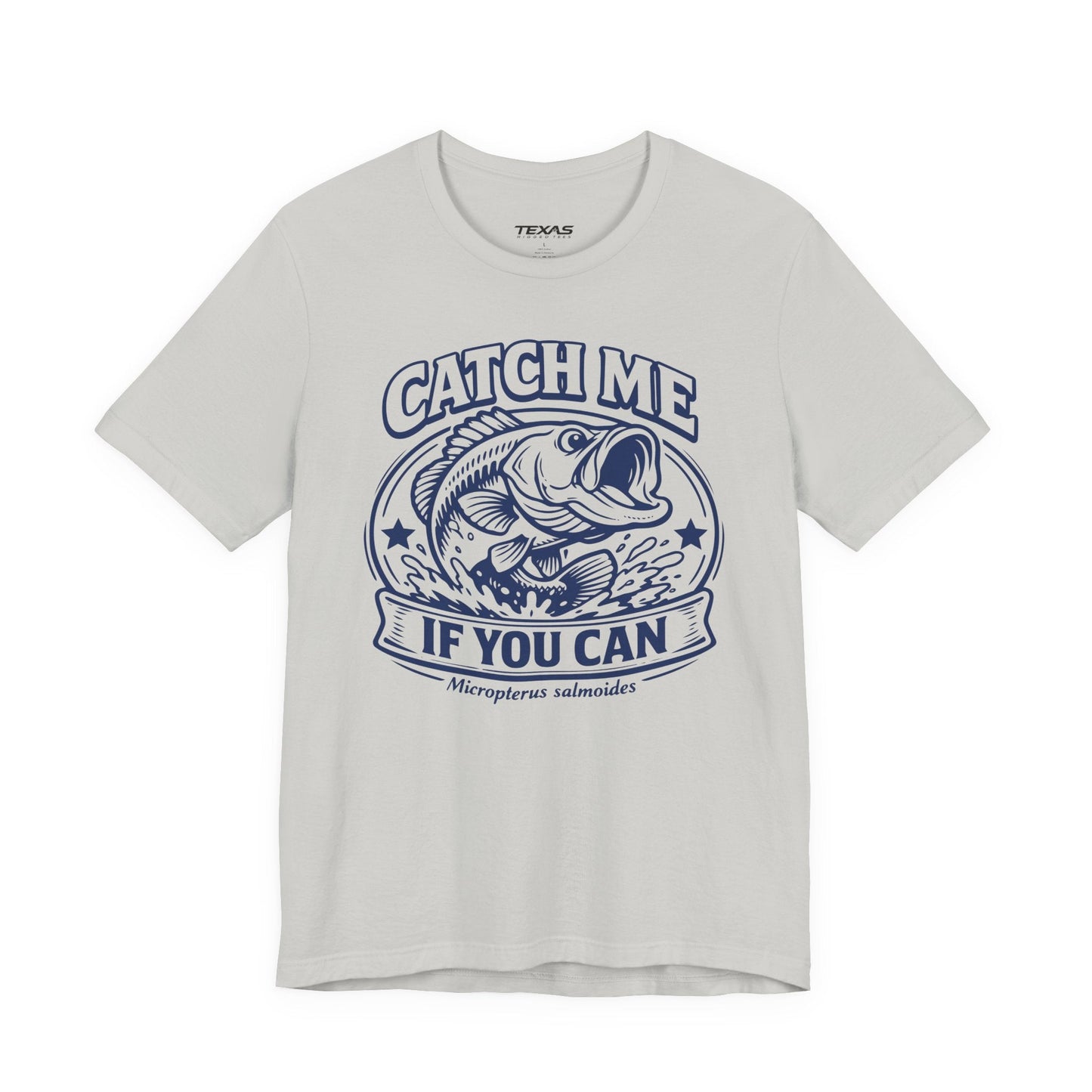 Texas Rigged Tees Catch Me If You Can — Unisex Cotton Tee