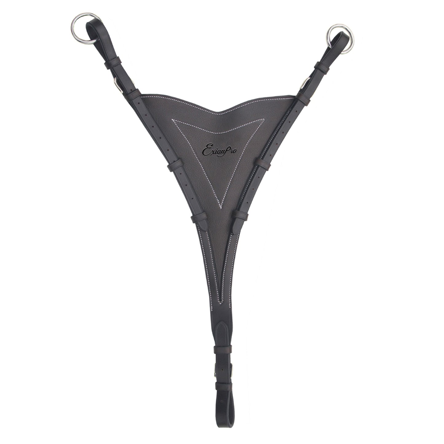 Bridles & Reins ExionPro Soft Leather Bib Running Martingale Attachment