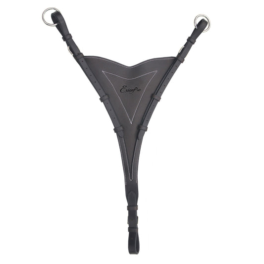 Bridles & Reins ExionPro Soft Leather Bib Running Martingale Attachment