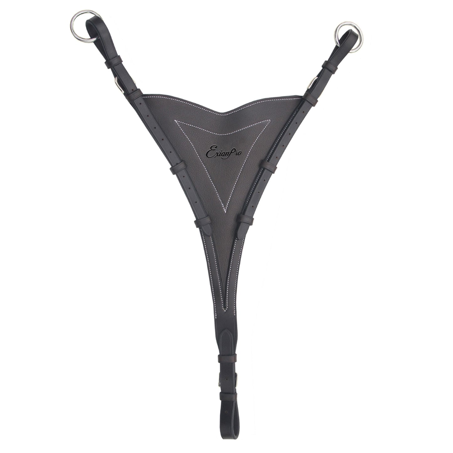 Bridles & Reins ExionPro Soft Leather Bib Running Martingale Attachment