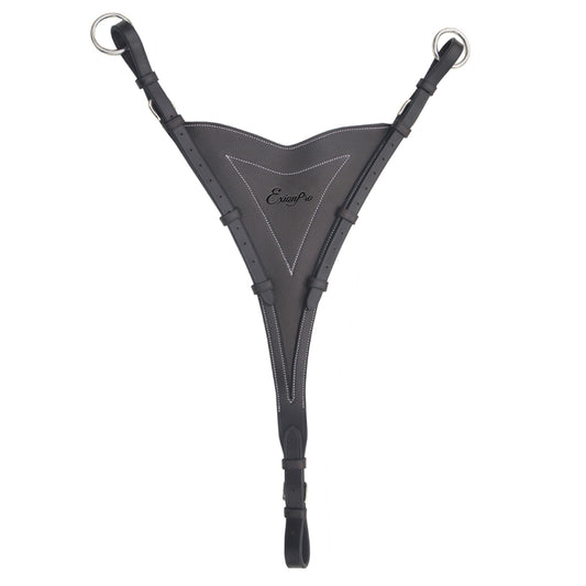 Bridles & Reins ExionPro Soft Leather Bib Running Martingale Attachment