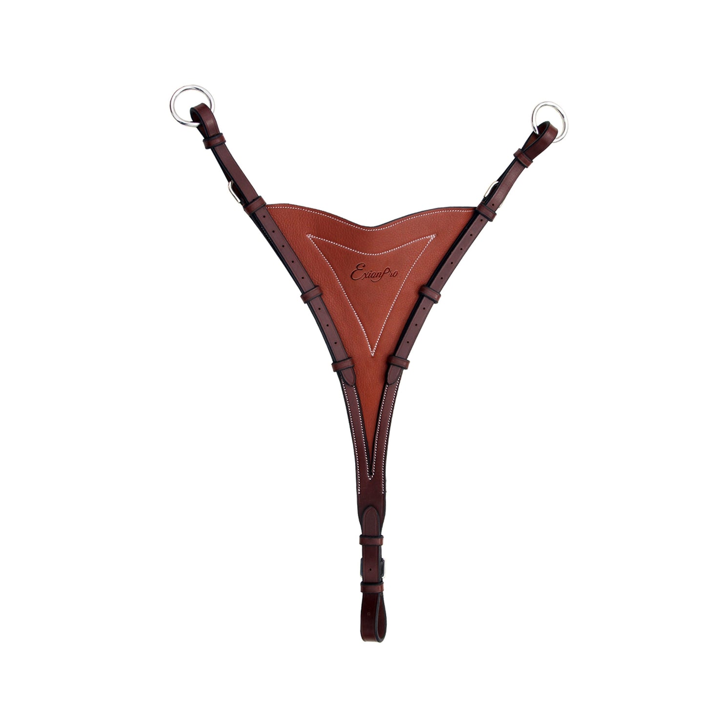 Bridles & Reins ExionPro Soft Leather Bib Running Martingale Attachment