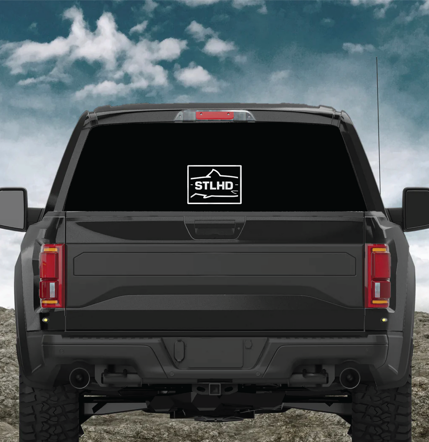 STLHD Midway Sticker 8”- Multiple Colors