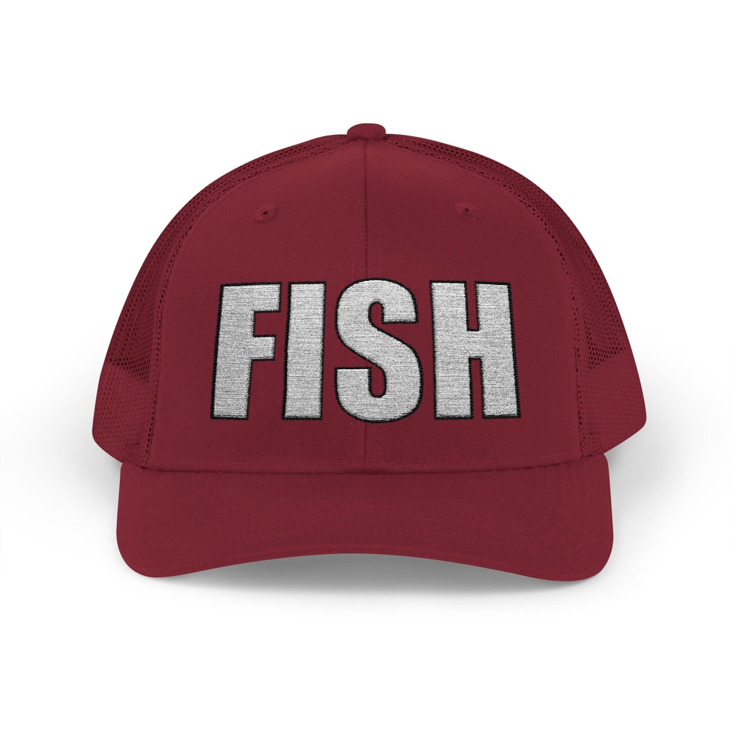 Texas Rigged Tees FISH — Embroidered Baseball Cap