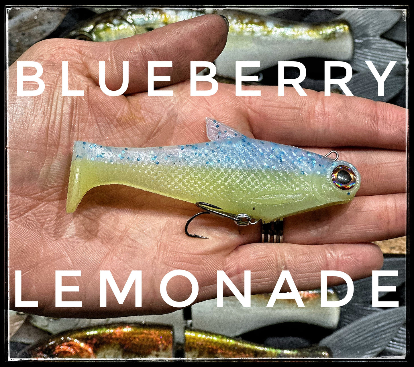 Bull Shad 4" Fast Sink Burritos