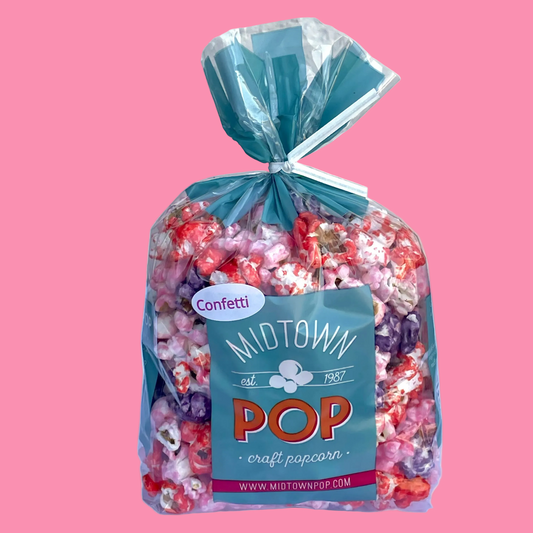 Midtown POP "Valentines" Confetti ❤️ Gourmet Popcorn