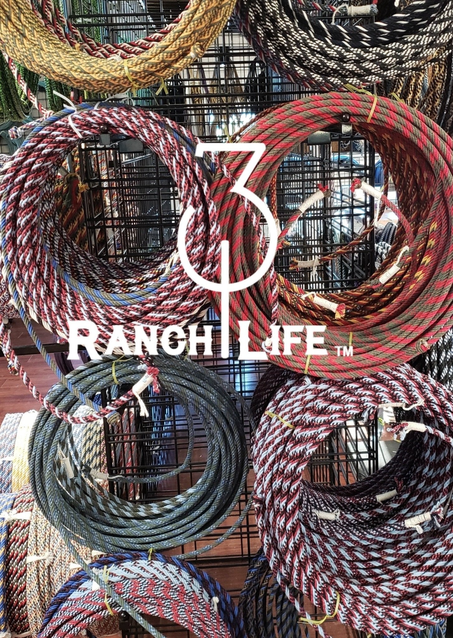 310 Ranch Life Waxed Cotton Ranch Ropes: "Surprise Me" 30'|40'|50'|60' - Angler's Pro Tackle & Outdoors