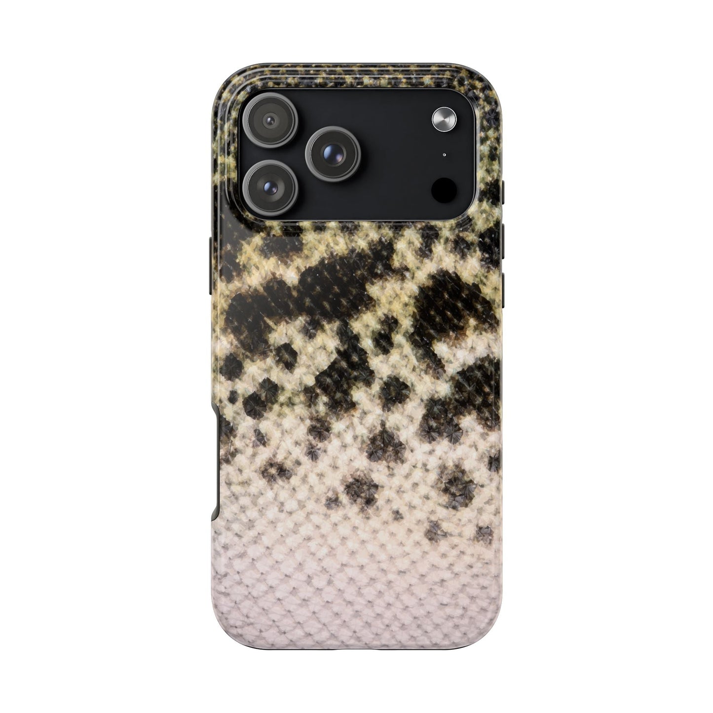 Texas Rigged Tees Black Crappie — Tough Phone Case