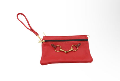 Remarkable Leather Goods Fair Hill Wristlet