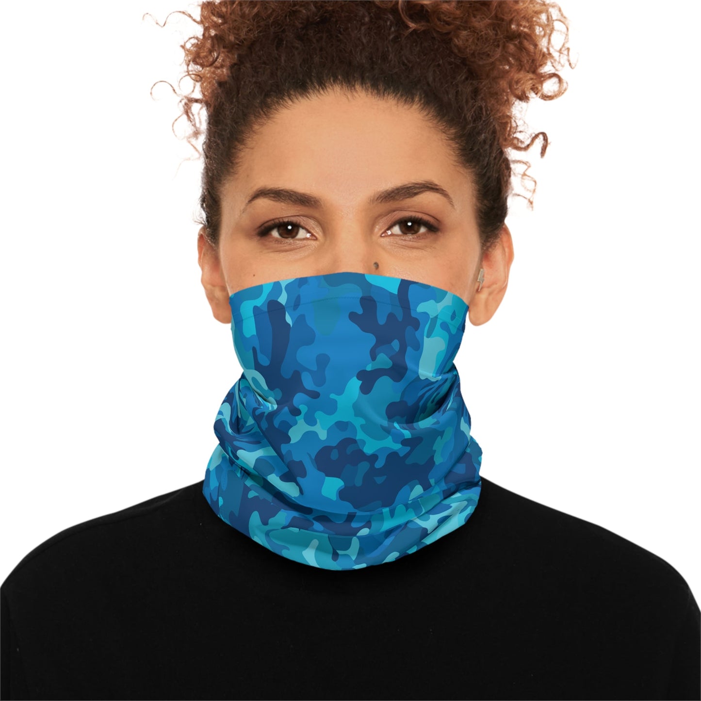 Texas Rigged Tees Water Camo — Unisex Neck Gaiter (SPF 50+)