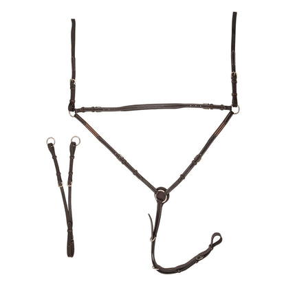 Bridles & Reins ExionPro Hunting Breastplate with Adjustable Bridge