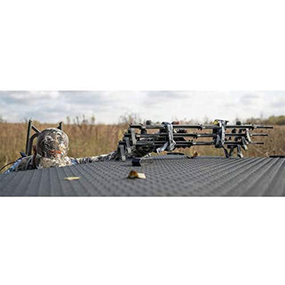 Muddy The Boss XL Hang On Tree Stand & Hawk Helium Set of 3 Climbing Sticks