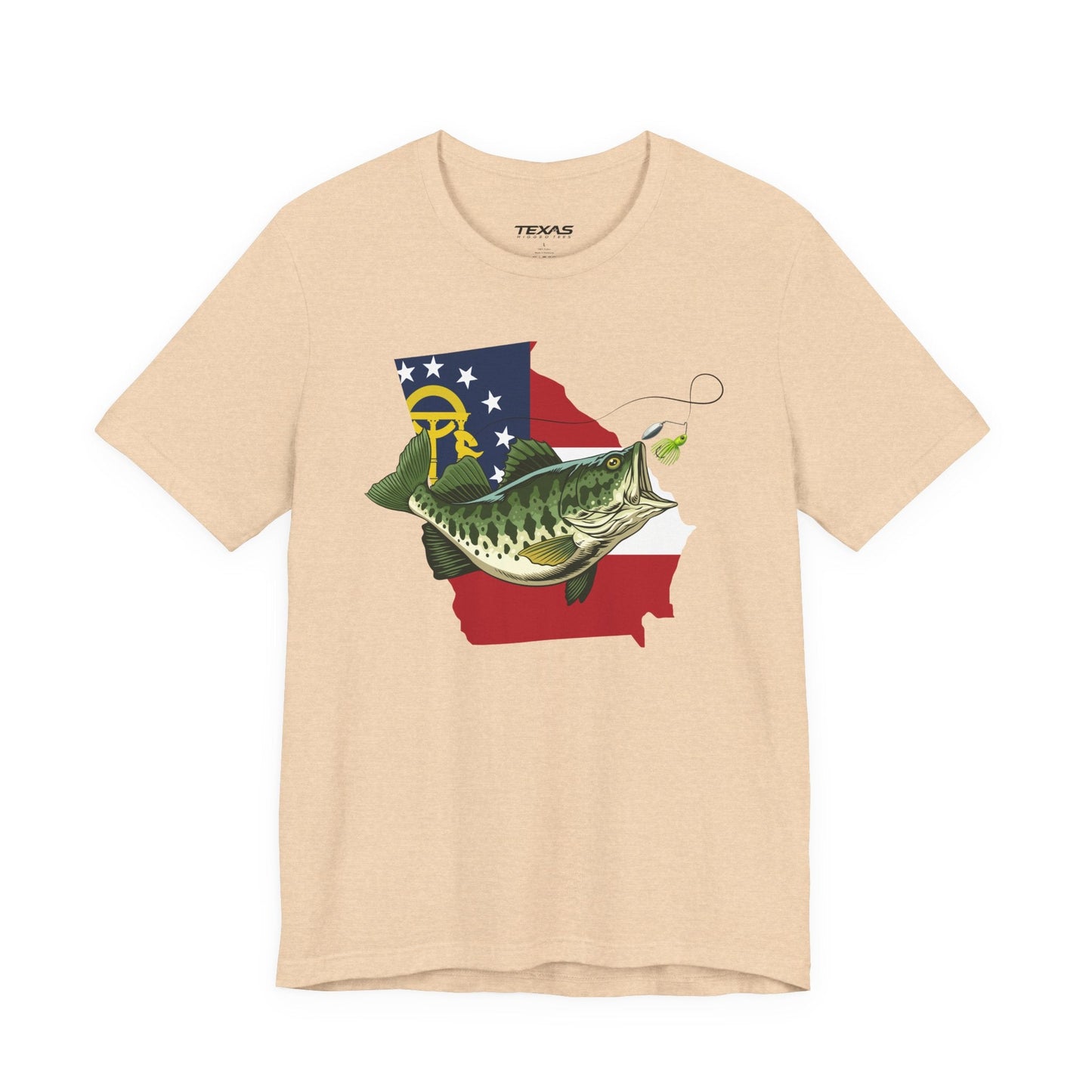 Texas Rigged Tees Sweet Georgia Bass — Unisex Cotton Tee