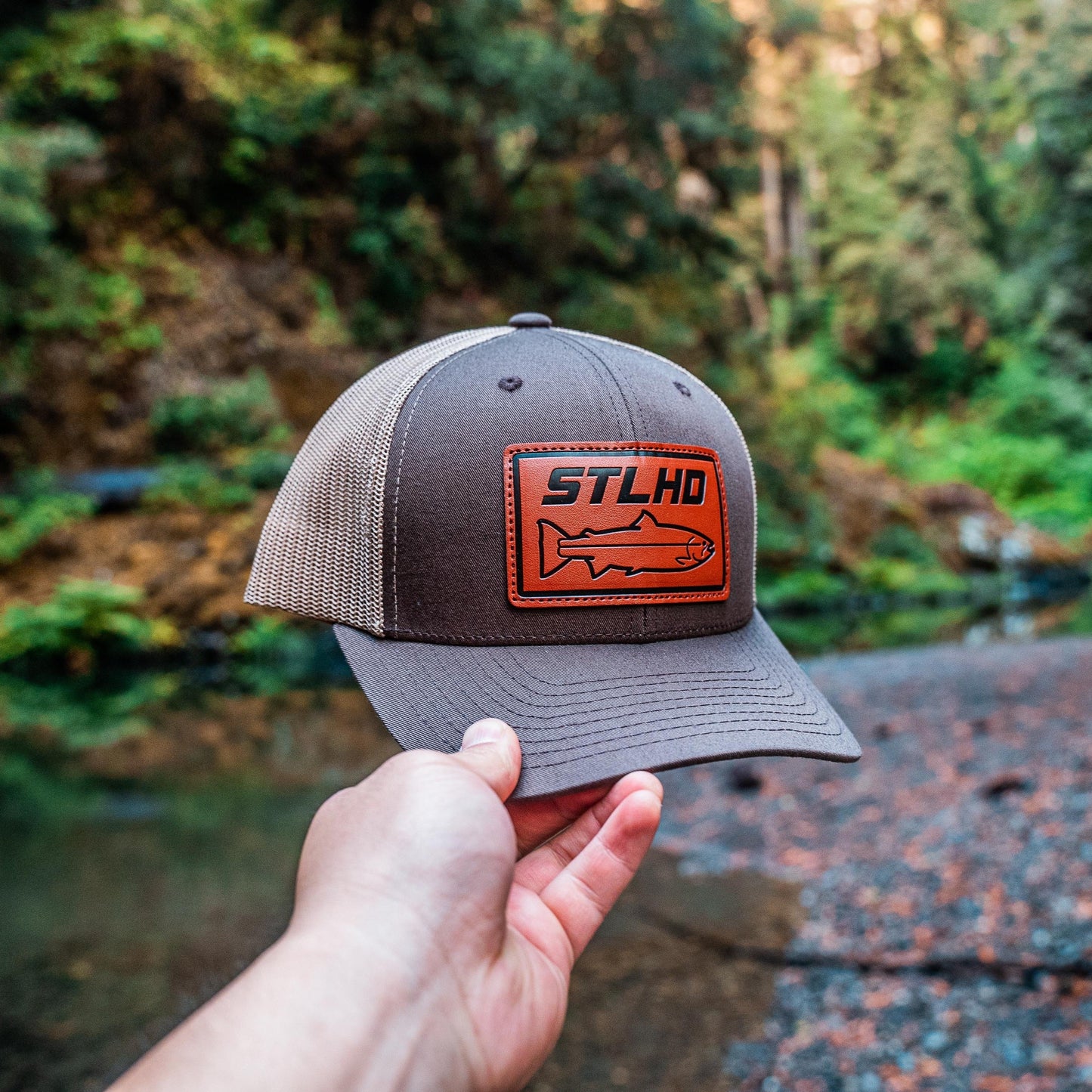STLHD Steelhide Brown/Khaki Snapback Hat