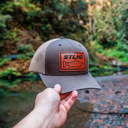 STLHD Steelhide Brown/Khaki Snapback Hat