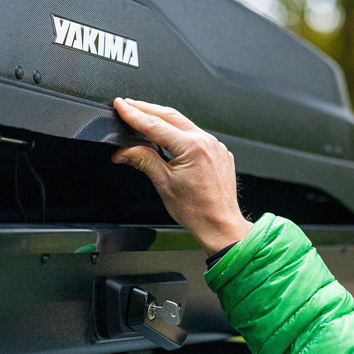 Yakima NX 18 Cubic Ft General Vehicle Cargo Box for StreamLine Crossbars, Black