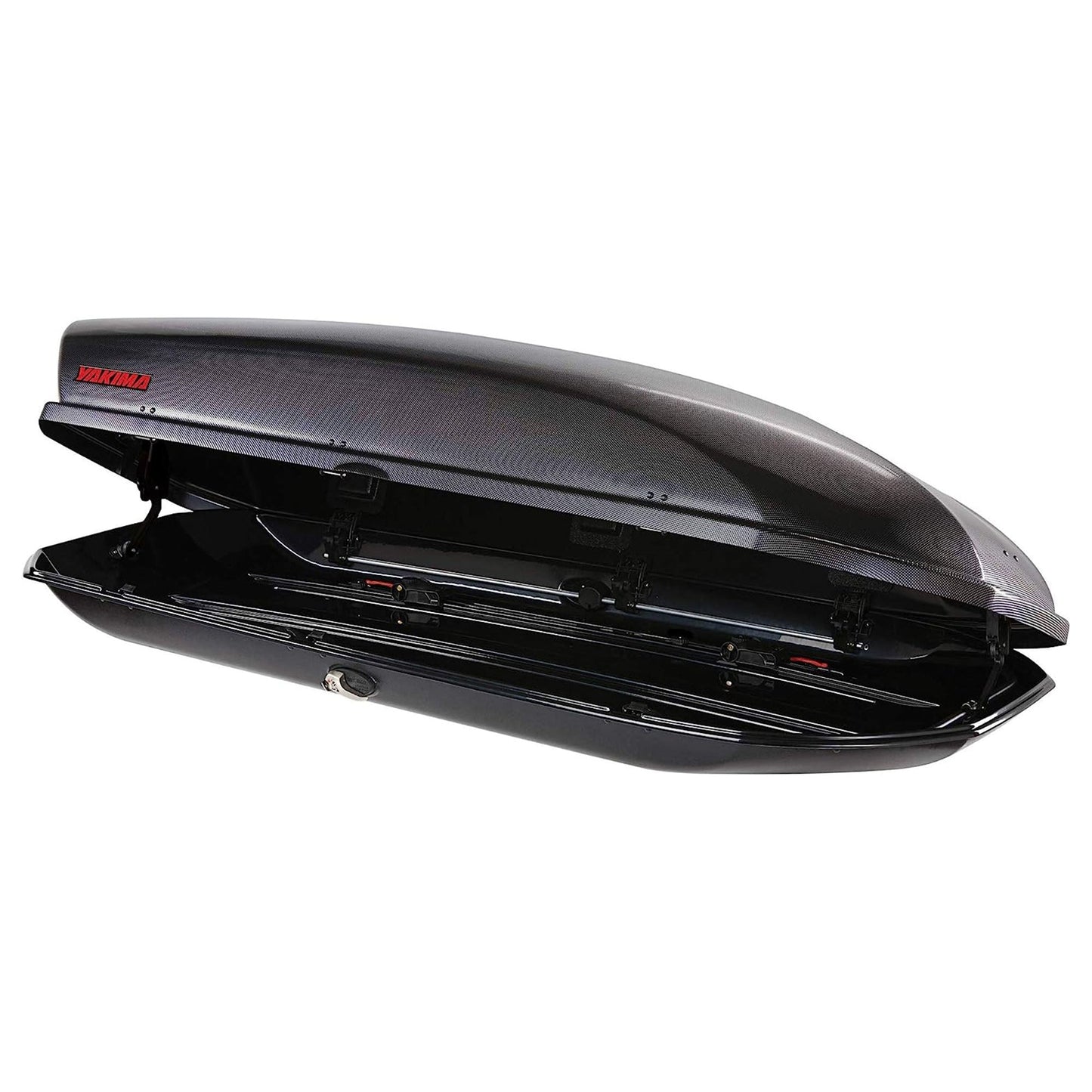 Yakima SkyBox Carbonite 21 Roof Cargo Box Carrier for StreamLine Crossbar, Black