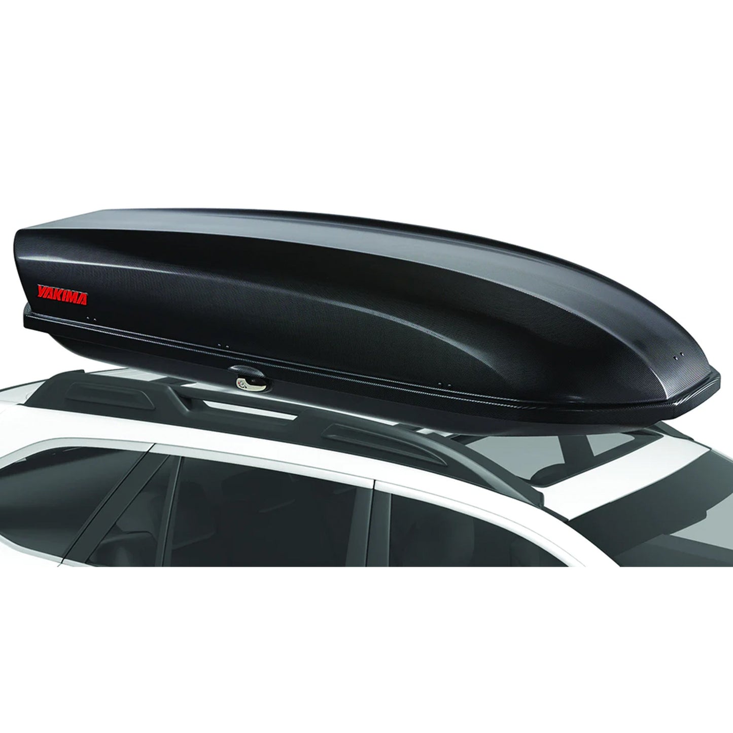 Yakima SkyBox Carbonite 21 Roof Cargo Box Carrier for StreamLine Crossbar, Black