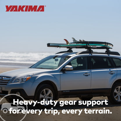 Yakima 68 Inch Heavy Duty Crossbars w/Rubber Infill, Works w/StreamLine Towers