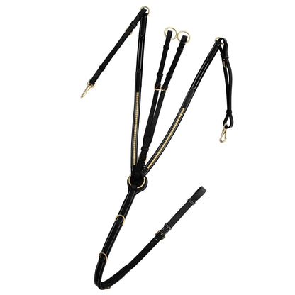 Bridles & Reins ExionPro SS / Brass Clincher Breastplate