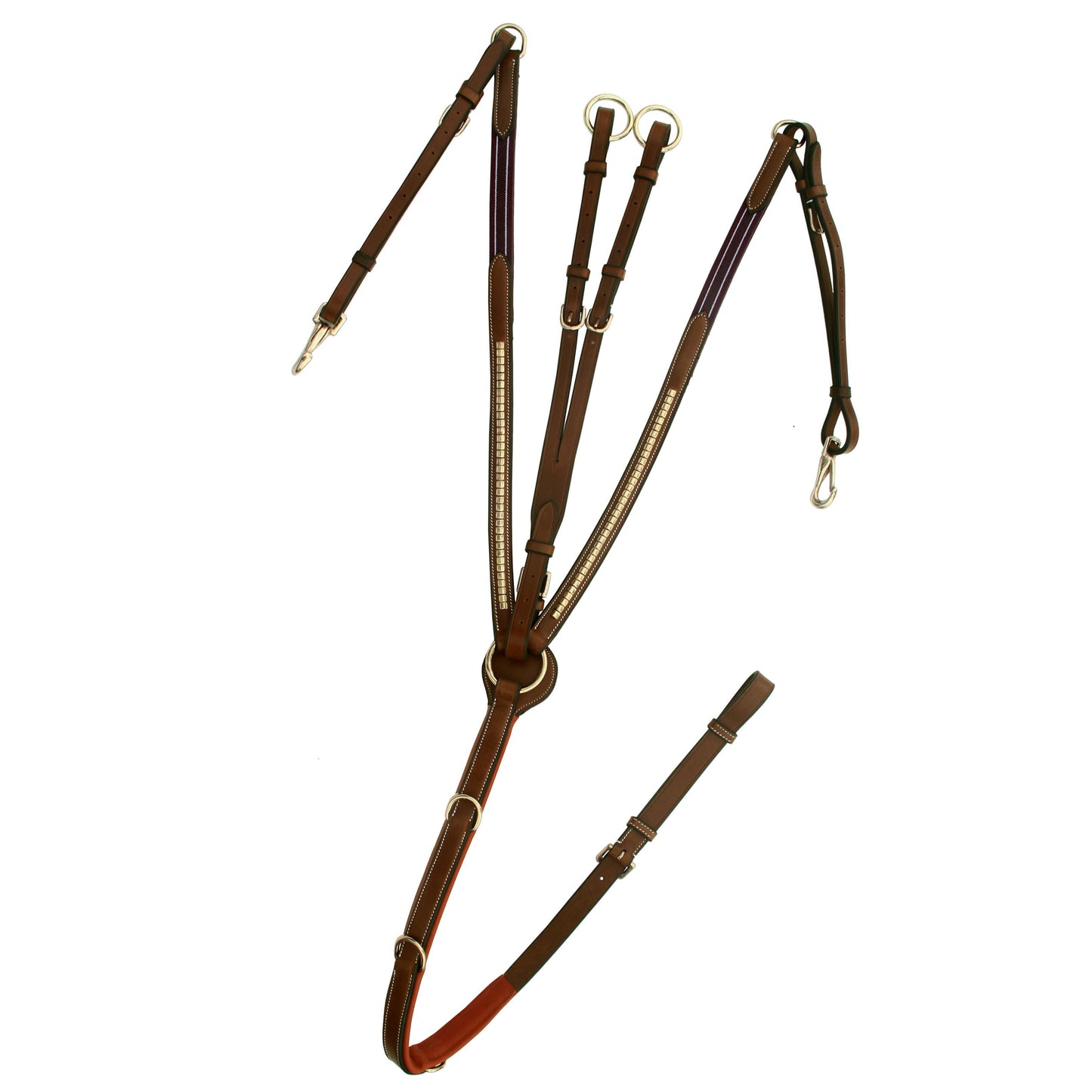 Bridles & Reins ExionPro SS / Brass Clincher Breastplate
