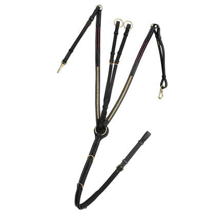 Bridles & Reins ExionPro SS / Brass Clincher Breastplate