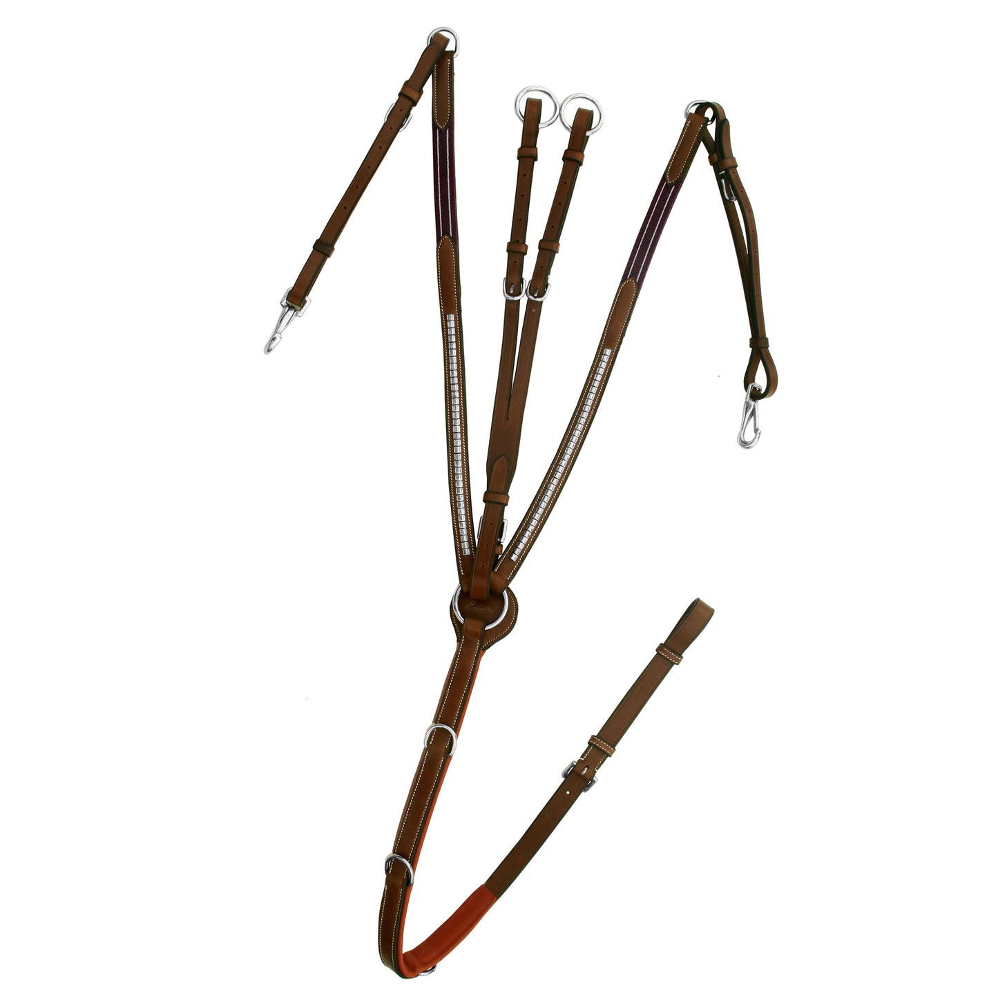 Bridles & Reins ExionPro SS / Brass Clincher Breastplate