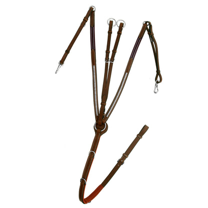 Bridles & Reins ExionPro SS / Brass Clincher Breastplate