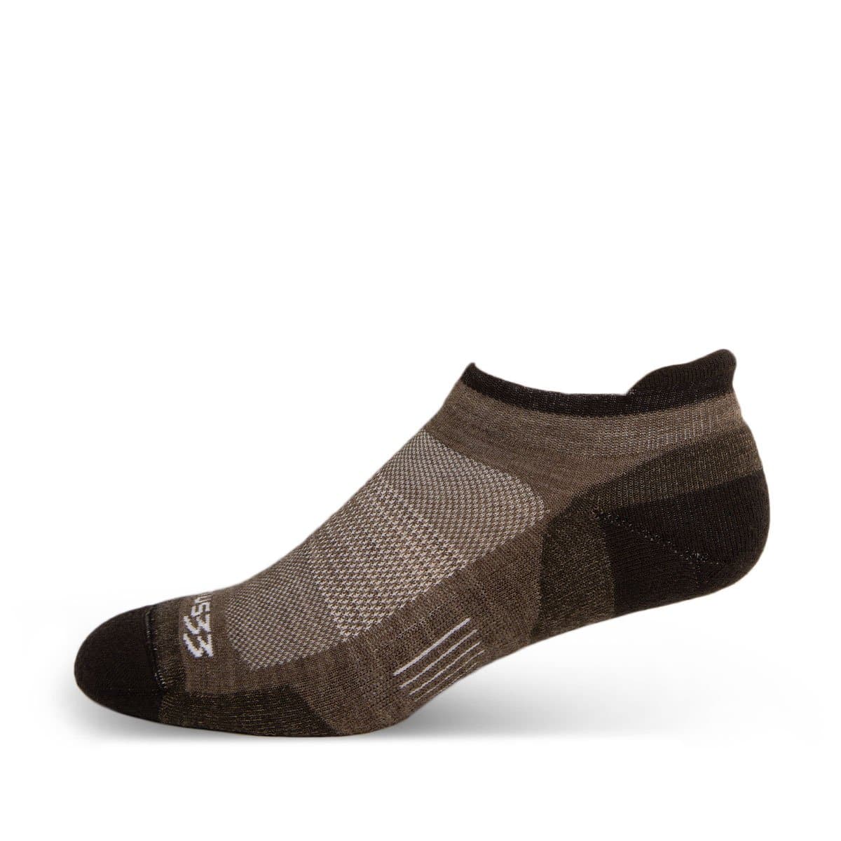 Minus33 Full Cushion - No Show Tab Wool Socks Mountain Heritage