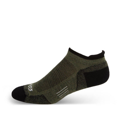 Minus33 Full Cushion - No Show Tab Wool Socks Mountain Heritage